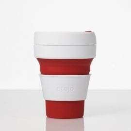 Stojo Pocket Cup κόκκινο