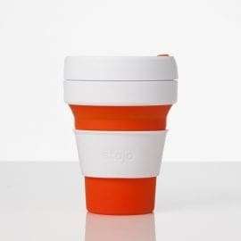 Stojo Pocket Cup πορτοκαλί