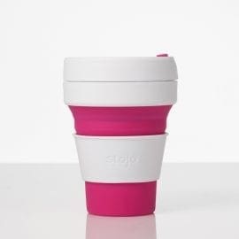 Stojo Pocket Cup ροζ