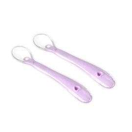 Σετ 2 Κουταλιών Σιλικόνης – Soft Silicone Spoon (2 pcs) LAVENDER – KID0097