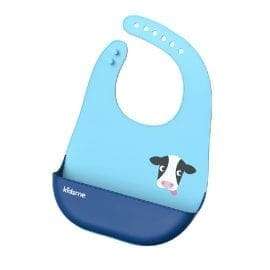 Σαλιάρα Σιλικόνης – Easy Clean Bib AQUAMARINE – KID0026