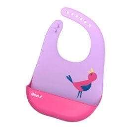 Σαλιάρα Σιλικόνης – Easy Clean Bib LAVENDER – KID0025