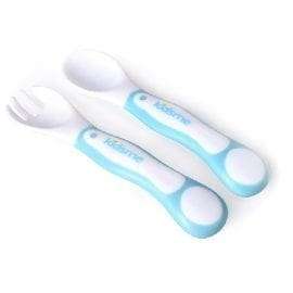 Κουτάλι Πιρούνι Σετ – My First Spoon & Fork Set AQUAMARINE – KID0017