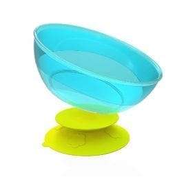 Μπολ με Βεντούζα – Stay In Place With Bowl Set AQUAMARINE -KID0028