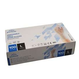 Εξεταστικά Γάντια Βινυλίου Extra Large Χωρίς Πούδρα Μπλε