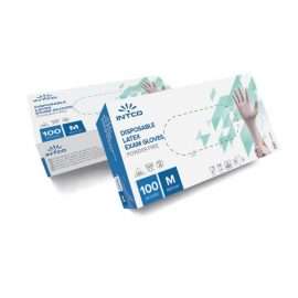 Εξεταστικά Γάντια Latex Extra Large Χωρίς Πούδρα