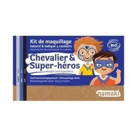 Face Painting Kit.Ζωγραφική προσώπου Ninja & Superhero 3 χρωμάτων