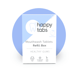 Happy Tabs Mouthwash Tablets (180 tabs) Στοματικό διάλυμα σε ταμπλέτες Refill