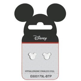 Disney For Pharmacy-Mickey polished metal  – Yποαλλεργικά σκουλαρίκια