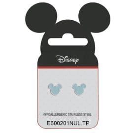 Disney For Pharmacy-Mickey light blue enamel  – Yποαλλεργικά σκουλαρίκια