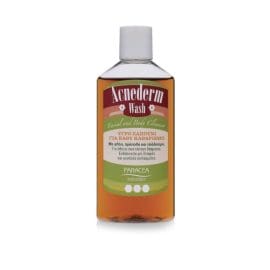 Υγρό Σαπούνι για την Ακμή  Λιπαρές Επιδερμίδες Acnederm Wash 200ml Panacea Natural Products