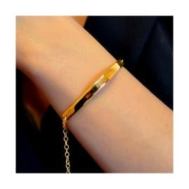 Υποαλλεργικό Βραχιόλι Bangle 16/19CM (2GSR) Farma Bijoux
