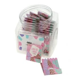 Σετ με 6 Λίμες Νυχιών Inca (Stand 48 τεμάχια)