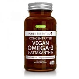 Συμπλήρωμα Διατροφής Vegan Omega 3 600 mg & Astaxanthin 1 mg 60 caps iGennus