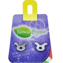 Υποαλλεργικά Σκουλαρίκια Ζώδιο Ταύρος (BEZ02-1) Farma Bijoux