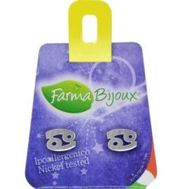 Υποαλλεργικά Σκουλαρίκια Ζώδιο Καρκίνος (BEZ04-1) Farma Bijoux