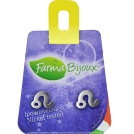 Υποαλλεργικά Σκουλαρίκια Ζώδιο Λέων (BEZ05-1) Farma Bijoux