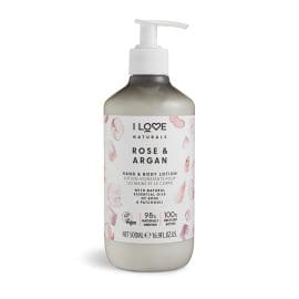 I LOVE Naturals Rose & Argan Hand & Body Lotion 500ml