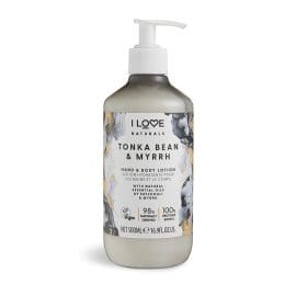 I LOVE Naturals Tonka Bean & Myrrh Hand & Body Lotion 500ml