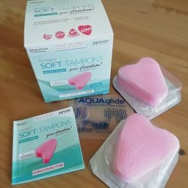 Soft-Tampons mini, Box of 3