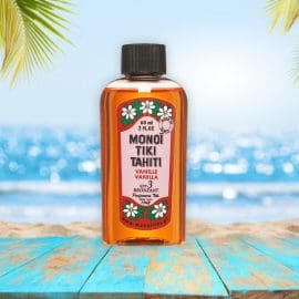 Monoi Tiki Vanilla spf 3 Λάδι γρήγορου μαυρίσματος, με άρωμα Βανίλια, 60ml