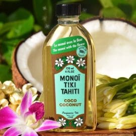 Monoi Tiki Coconut Πολυχρηστικό λάδι περιποίησης προσώπου, σώματος και μαλλιών, με άρωμα Καρύδα, 120ml