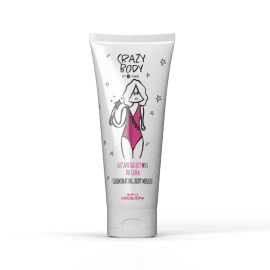Body Mousse με Glitter Marshmallow 250ml – Crazy Body