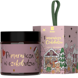 Christmas Soy Candle “Orange Chocolate” – 100ml