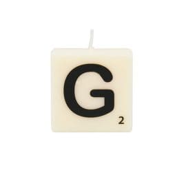 Γράμμα G – Κεράκι κύβος 4x4cm – The Gift Label