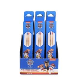 Σετ 2 παιδικές οδοντόβουρτσες Paw Patrol (Stand 18 τεμάχια)