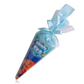 Κώνος με 60ml bubble bath, 50g bath fizzer &amp; σφουγγάρι, Under the sea – Accentra