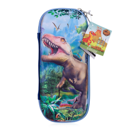 Gift set σε κασετίνα με 60ml αφρόλουτρο, μολύβι, 80g bath salt, Dinopark – Accentra