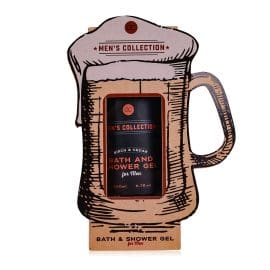 Ανδρικό αφρόλουτρο 200ml σε kraft συσκευασία δώρου, Men&amp;apos;s Collection – Accentra