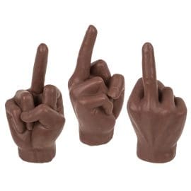 Μπάρα σαπoυνιού 150g με άρωμα σταφύλι, Choco Middle Finger Attitude – Accentra