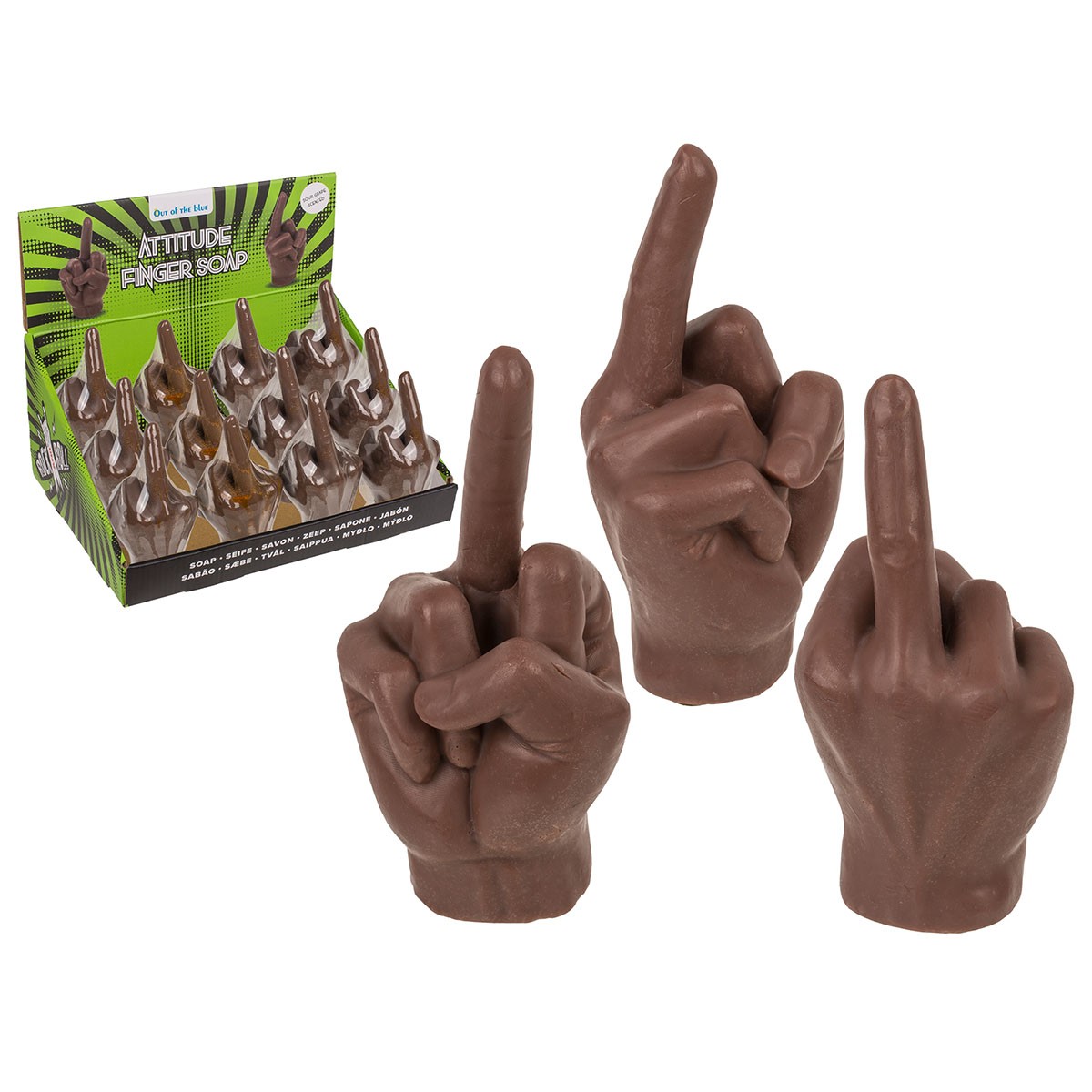 Μπάρα σαπoυνιού 150g με άρωμα σταφύλι, Choco Middle Finger Attitude - Accentra - Image 2