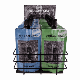 Body wash pouch 100ml σε μεταλλικό display, Urban – Accentra