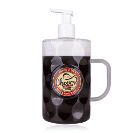 Ανδρικό σαπούνι χεριών &amp; σώματος 720ml σε συσκευασία που θυμίζει ποτήρι μαύρης μπύρας – Accentra