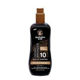 Αντηλιακό spray gel με bronzers, με SPF 10 237ml – Australian Gold