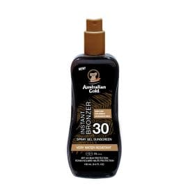 Travel sized Αντηλιακό spray gel με bronzers, με SPF 30 100ml – Australian Gold