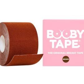 Αυτοκόλλητη ταινία ανόρθωσης στήθους 5m*5cm σε Καφέ χρώμα – Booby Tape