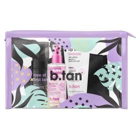 Love at first tan, Travel self tan set με self tanner, λοσιόν, γάντι &amp; facial tan mist 100ml – BTan