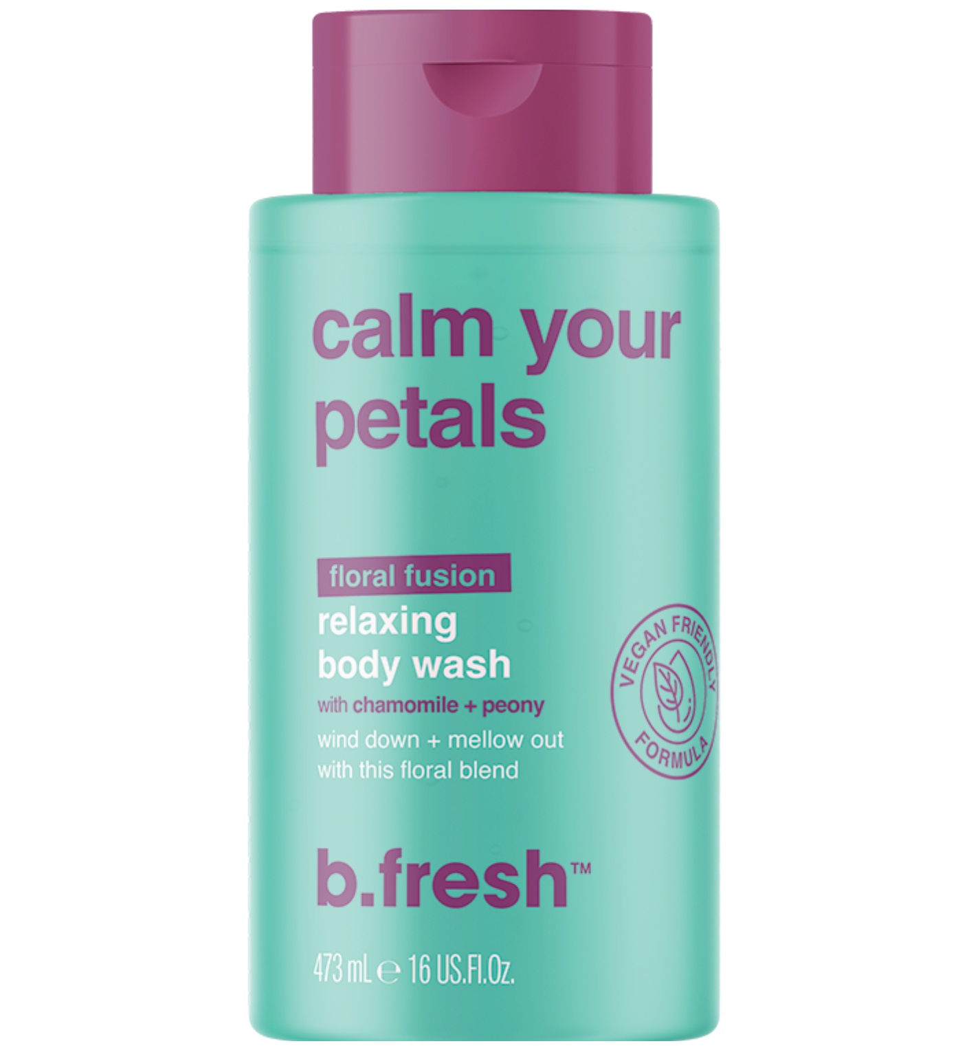 Relaxing αφρόλουτρο gel 473ml, Calm your petals - BFresh