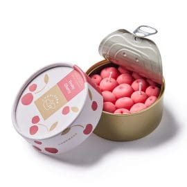 Φυτικό Γκουρμέ Κερί σε κονσέρβα, Fruity Cherry 300gr – CandleHand