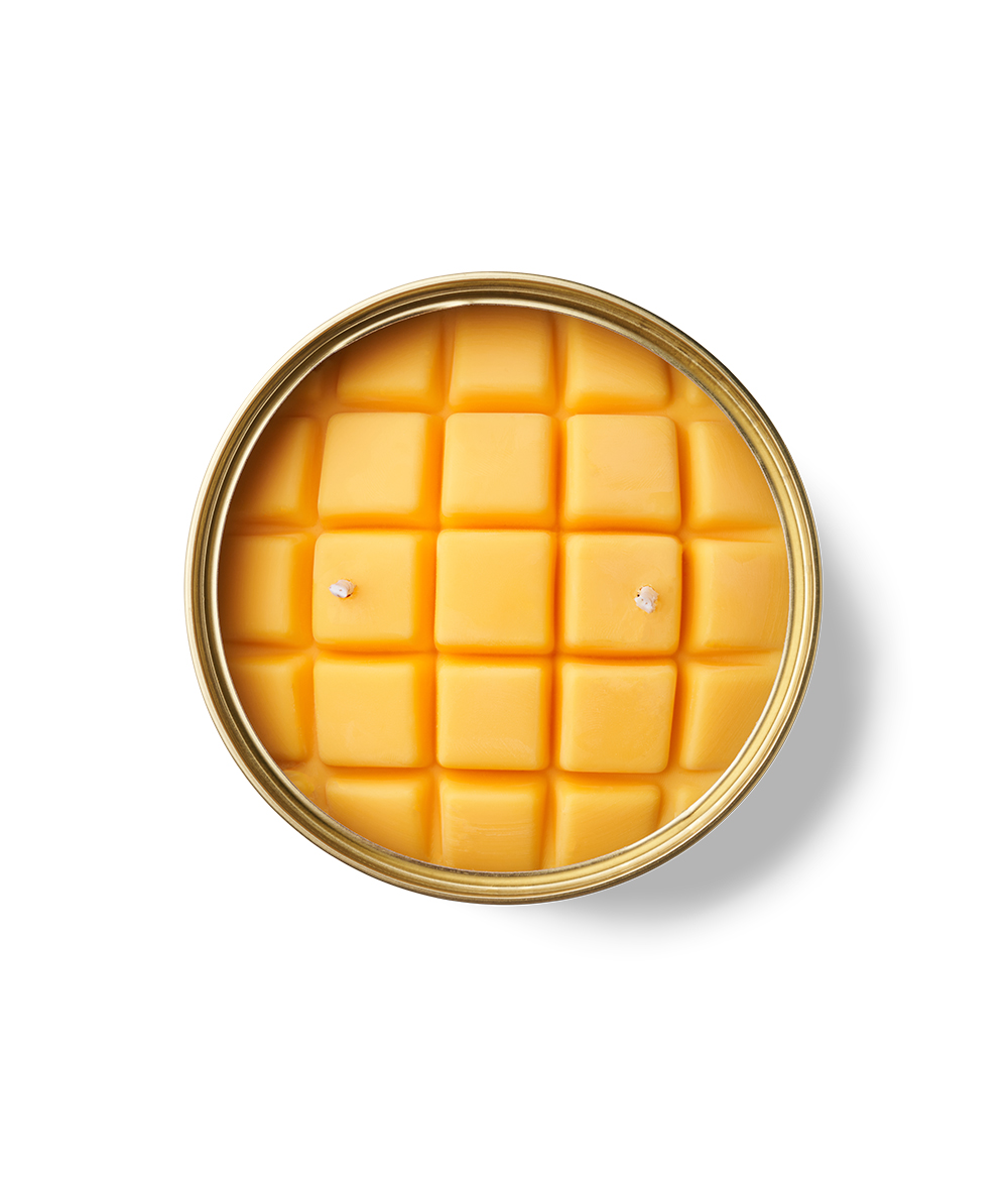 Φυτικό Γκουρμέ Κερί σε κονσέρβα, Mango 300gr - CandleHand - Image 2