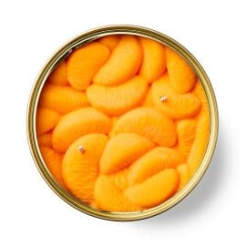 Tester Φυτικό Γκουρμέ Κερί σε κονσέρβα, Peeled Tangerines