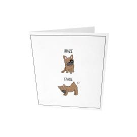 Ευχετήρια κάρτα, inhale exhale – The Gift Label