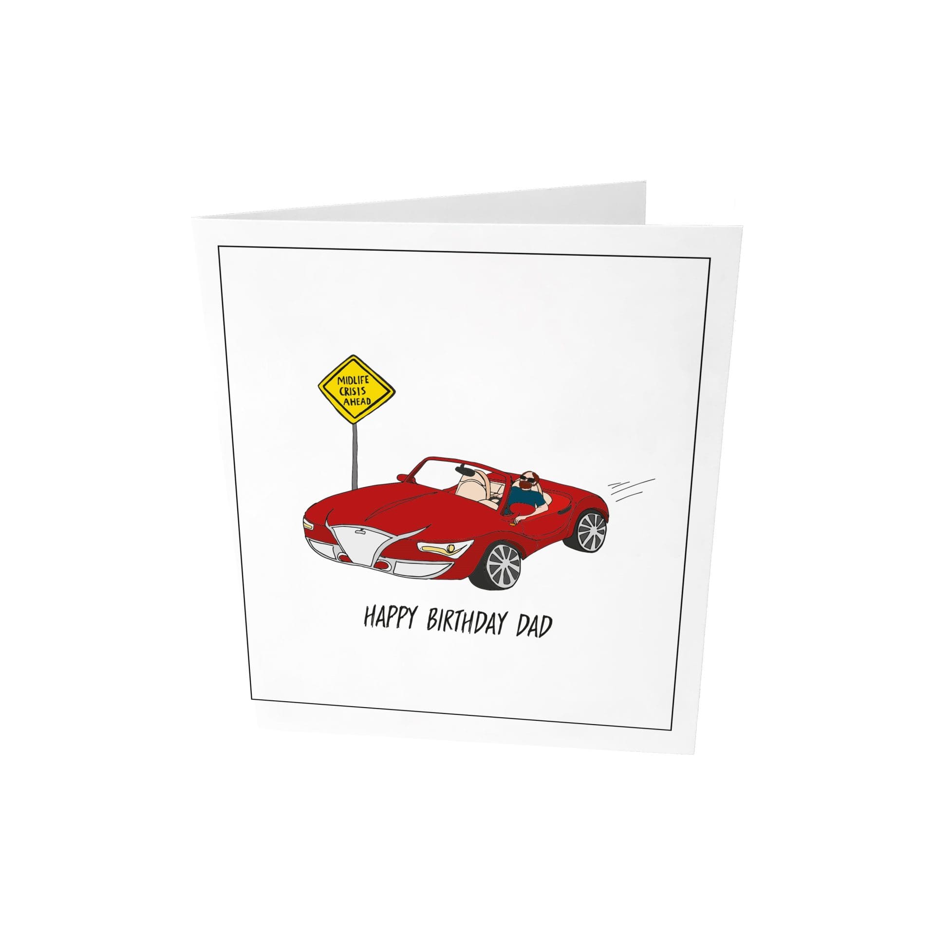 Ευχετήρια κάρτα, happy birthday dad - The Gift Label