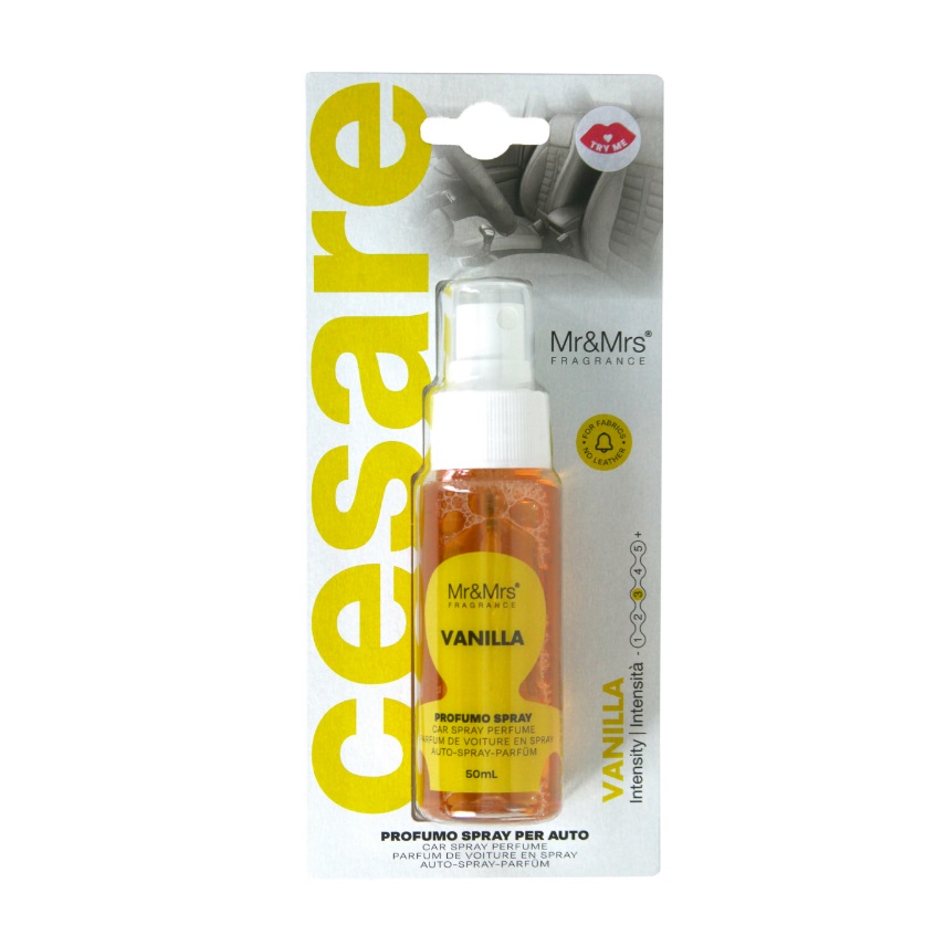 Αρωματικό σπρέι αυτοκινήτου 50ml, Cesare Vanilla - Mr&Mrs Fragrance - Image 2