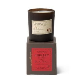 Library γυάλινο Κερί, Charles Dickens 170gr – Paddywax