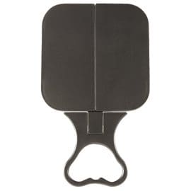 Αναδιπλούμενος, μαύρος καθρέφτης ταξιδίου 23x12cm True Image – By Upper Canada